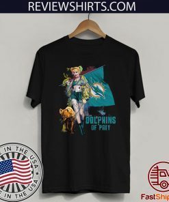 Harley Quinn Miami Dolphins Of Prey Original T-Shirt