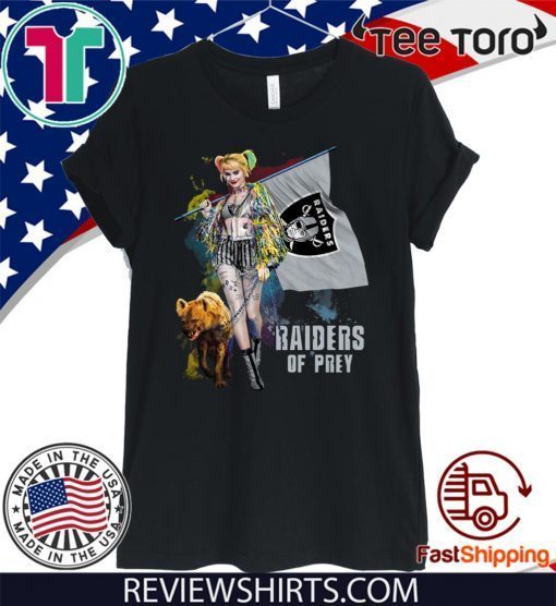 Harley Quinn Oakland Raiders Of Prey Hot T-Shirt