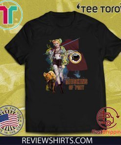 Harley Quinn San Washington Redskins Of Prey Original T-Shirt