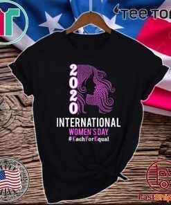 International Women's Day 2020 Each For Equal Official T-Shirt