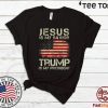 Jesus Is My Savior Trump Is My President Hot T-Shirt