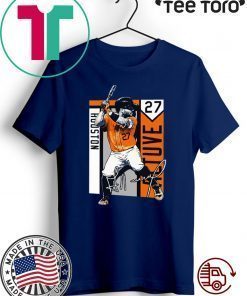 Jose Altuve 27 Houston Jersey Official T-Shirt