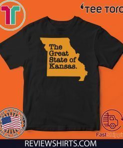 KANSAS CITY CHIEFS SHIRT - THE GREAT STATE OF KANSAS ORIGINAL T-SHIRT