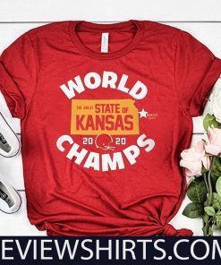 KANSAS WORLD CHAMPS SHIRT - THE GREAT STATE OF KANSAS 2020 TEE SHIRT