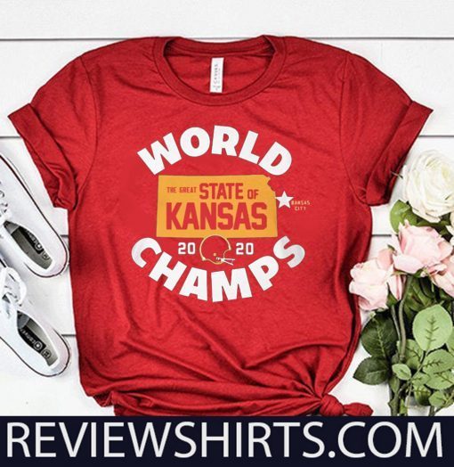 KANSAS WORLD CHAMPS SHIRT - THE GREAT STATE OF KANSAS 2020 TEE SHIRT