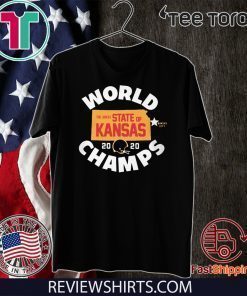 KANSAS WORLD CHAMPS SHIRT - THE GREAT STATE OF KANSAS 2020 T-SHIRT
