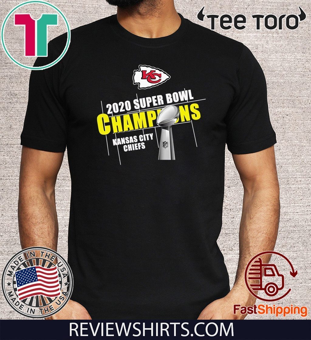 Kansas City Chiefs 2020 Super Bowl Champions Cup 2020 T-Shirt