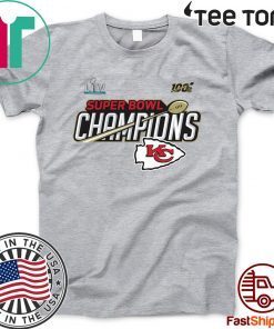 Kansas City Chiefs Super Bowl LIV Champions Trophy Shirt
