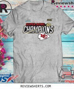 Kansas City Chiefs Super Bowl LIV Champions Trophy t-shirts