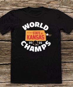 Kansas World Champs - The Great State Of Kansas 2020 Shirt - Kansas City Official T-Shirt
