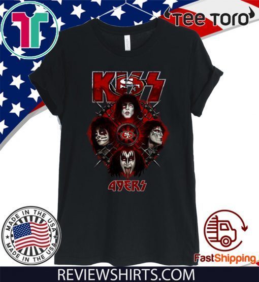 Kiss Band 49ers Official T-Shirt