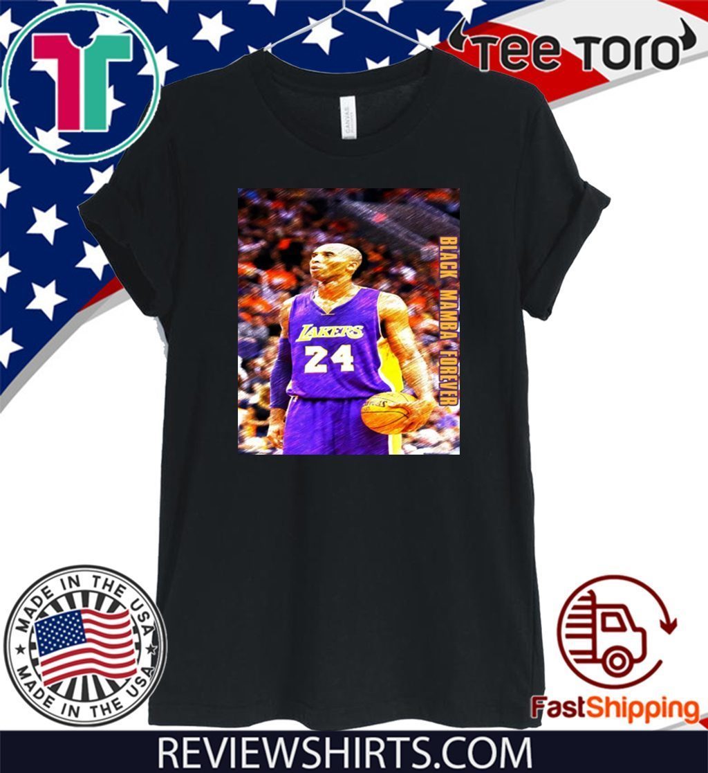 kobe bryant black mamba t shirt