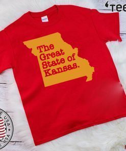 The Great State Of Kansas City Chiefs Super Bowl Champions Hot T-Shirt