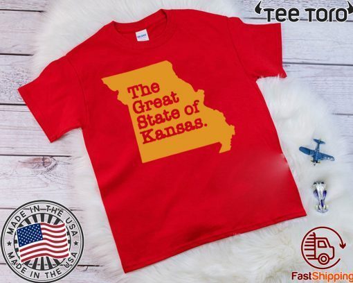 The Great State Of Kansas City Chiefs Super Bowl Champions Hot T-Shirt