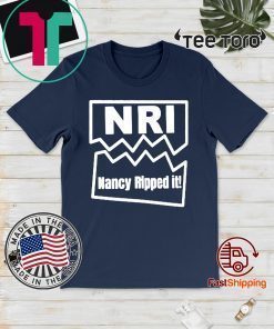 Nancy Pelosi Ripped It Donald Trump Speech Manifesto T-Shirt
