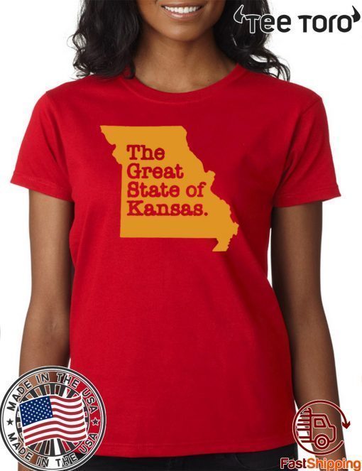 Buy The Great State Of Kansas T-Shirt