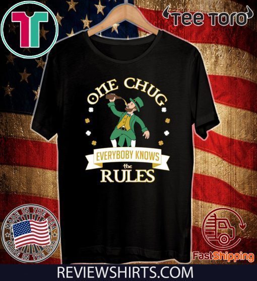 One Chug Leprechaun Limited Edition T-Shirt