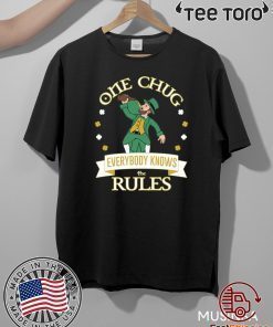 One Chug Leprechaun Every Knows The Rules Official T-Shirt