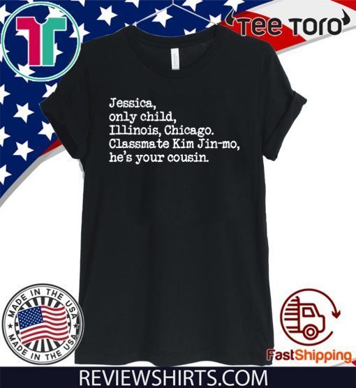 PARASITE Jessica Only Child Illinois Chicago Jessica Jingle Official T-Shirt
