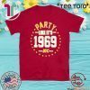 PARTY LIKE IT'S 1969 KANSAS CITY KANSAS CITY CHIEFS SUPER BOWL LIV CHAMPIONS 2020 T-SHIRT