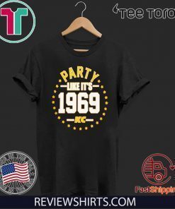 PARTY LIKE IT'S 1969 KANSAS CITY KANSAS CITY CHIEFS SUPER BOWL LIV CHAMPIONS 2020 T-SHIRT