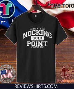 PROPERTY OF NOCKING POINT ATHLETIC DEPT 2020 T-SHIRT