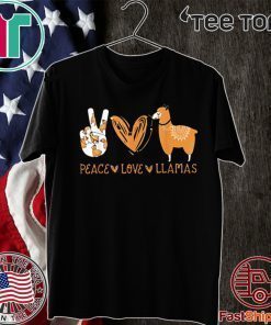 Peace Love Llama Hippie Style Awesome 2020 T-Shirt