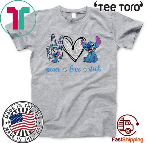 Peace Love Stitch Limited Edition T-Shirt