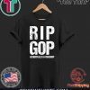 RIP GOP Acquittal Coverup Shirt Trump Impeachment Trial Protest Zip 2020 T-Shirt
