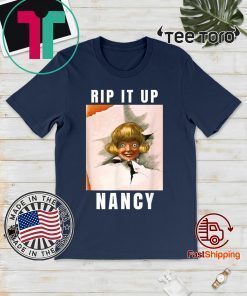 Rip It Up Nancy Pelosi Rips Up Donald Trump Speech For T-Shirt
