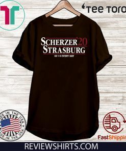 Scherzer Strasburg 2020 Hot T-Shirt