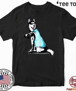 Limited Edition Siberian Husky Tattoos I Love MOM Sitting Gift Mother's Day T-Shirt