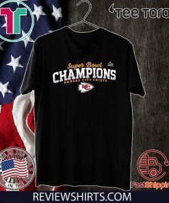 Super Bowl Champions Kansas City Chiefs Official T-Shirt