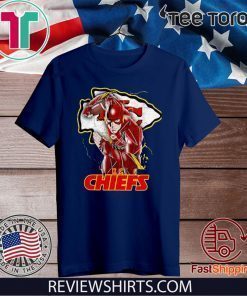 THE FLASH KANSAS CITY CHIEFS TEE SHIRT