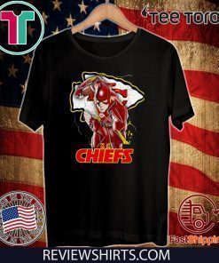 THE FLASH KANSAS CITY CHIEFS TEE SHIRT