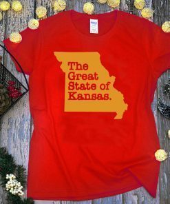 THE GREAT STATE OF KANSAS 2020 T-SHIRT - KANSAS CITY CHIEFS SHIRT