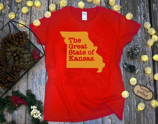 THE GREAT STATE OF KANSAS 2020 T-SHIRT - KANSAS CITY CHIEFS SHIRT