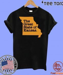 THE GREAT STATE OF KANSAS 2020 T-SHIRT - KANSAS CITY CHIEFS SHIRT
