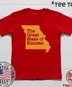 The Great State Of Kansas City Chiefs T-Shirt super bowl