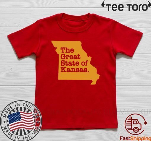 The Great State Of Kansas City Chiefs T-Shirt super bowl