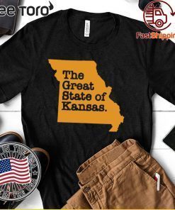 The Great State Of Kansas City Chiefs super bowl Shirt T-Shirt