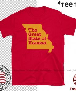 The Great State Of Kansas City Chiefs super bowl Shirt T-Shirt