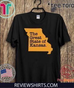 The Great State Of Kansas Shirt T-Shirt