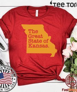 The Great State Of Kansas Shirt T-Shirt