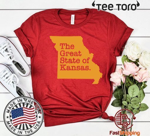 The Great State Of Kansas Shirt T-Shirt