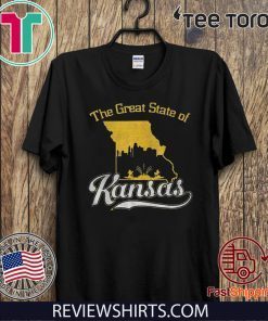 The Great State of Kansas Funny Trump Missouri Vintage 2020 T-Shirt