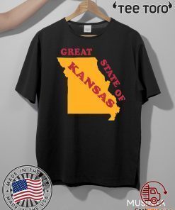 The Great State of Kansas Missouri Marker Correction 2020 T-Shirt