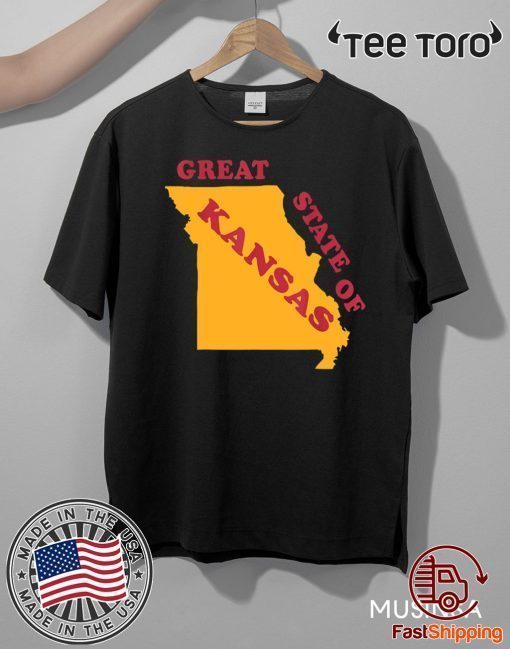 The Great State of Kansas Missouri Marker Correction 2020 T-Shirt