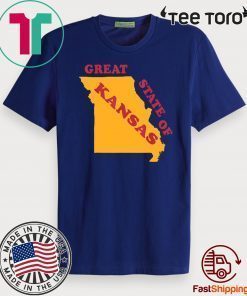 The Great State of Kansas Missouri Marker Correction 2020 T-Shirt