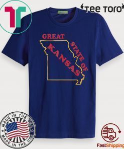 The Great State of Kansas Missouri Official T-Shirt
